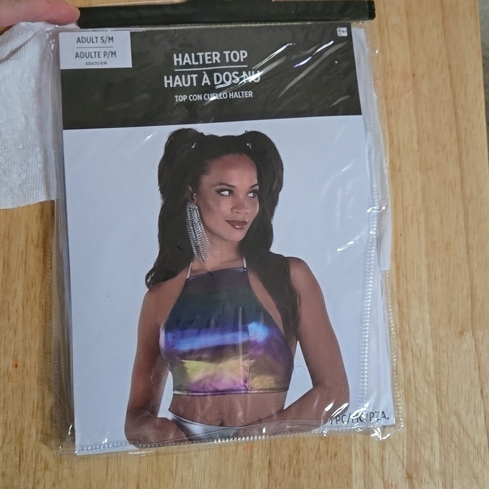 NIB S/M Costume Halter Top Only